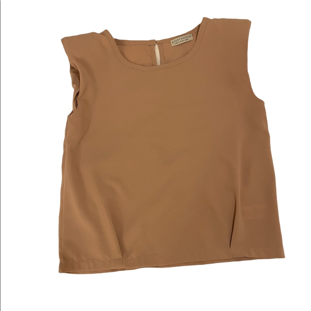 Paper crane midriff top